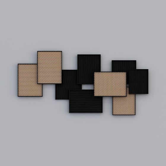 Abstract Geometric Puzzle 3D model