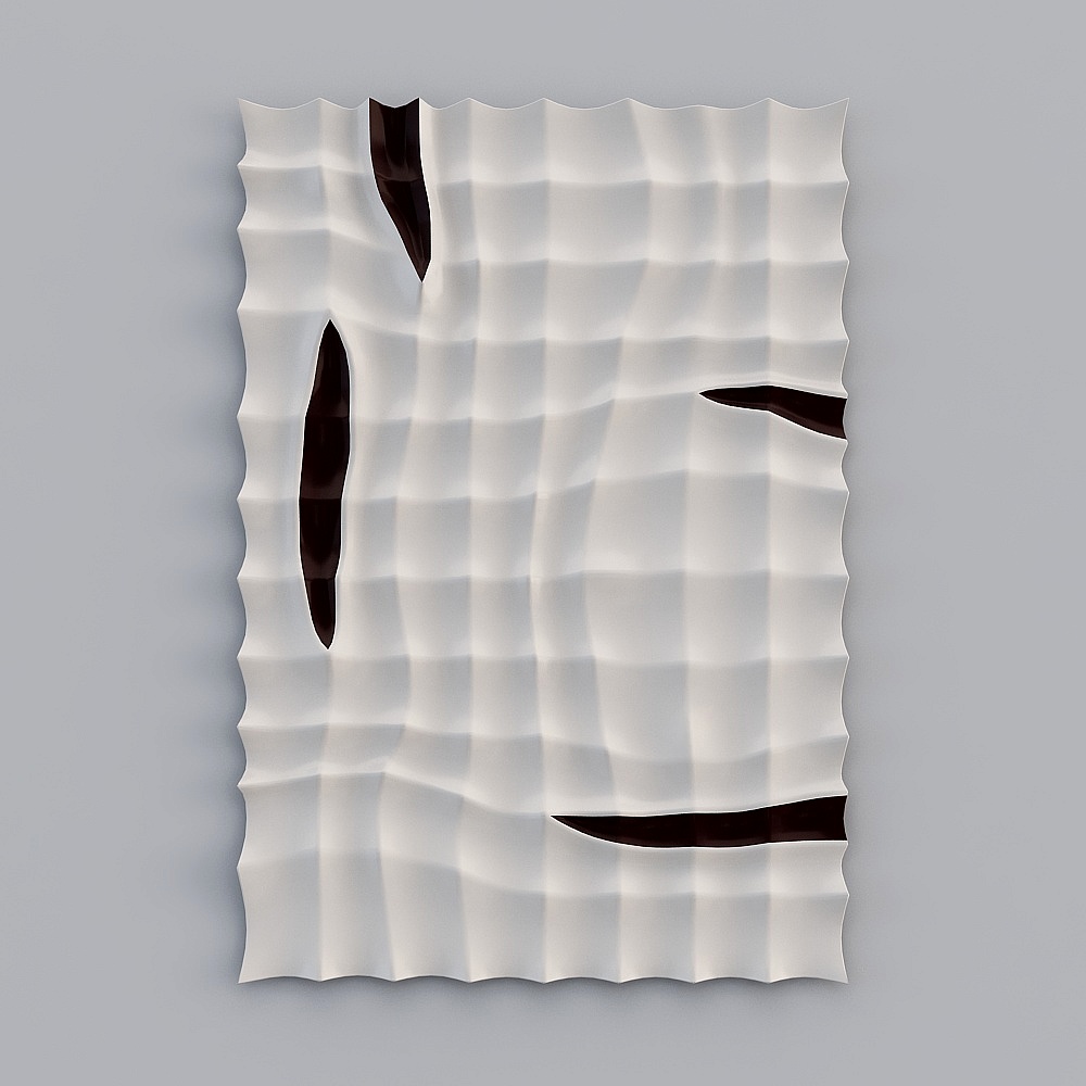 Unique Low-Poly Ancient Stone Slab 3D model