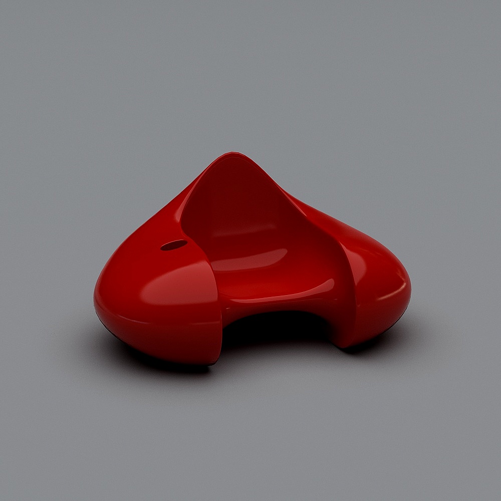 Streamlined Seat 3D model