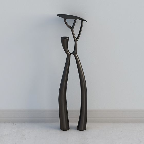 Hyperbolic Vase 3D model for Modern Aesthetics