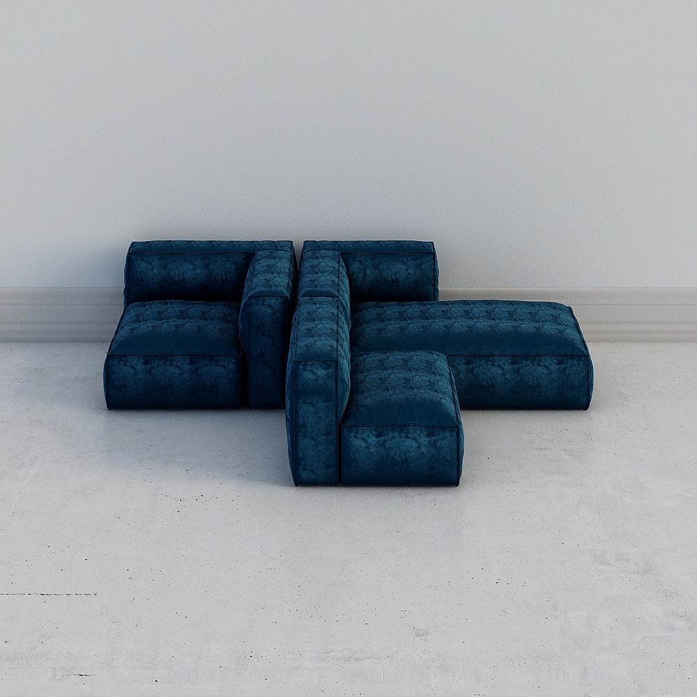 Sofá de restaurante de lujo moderno