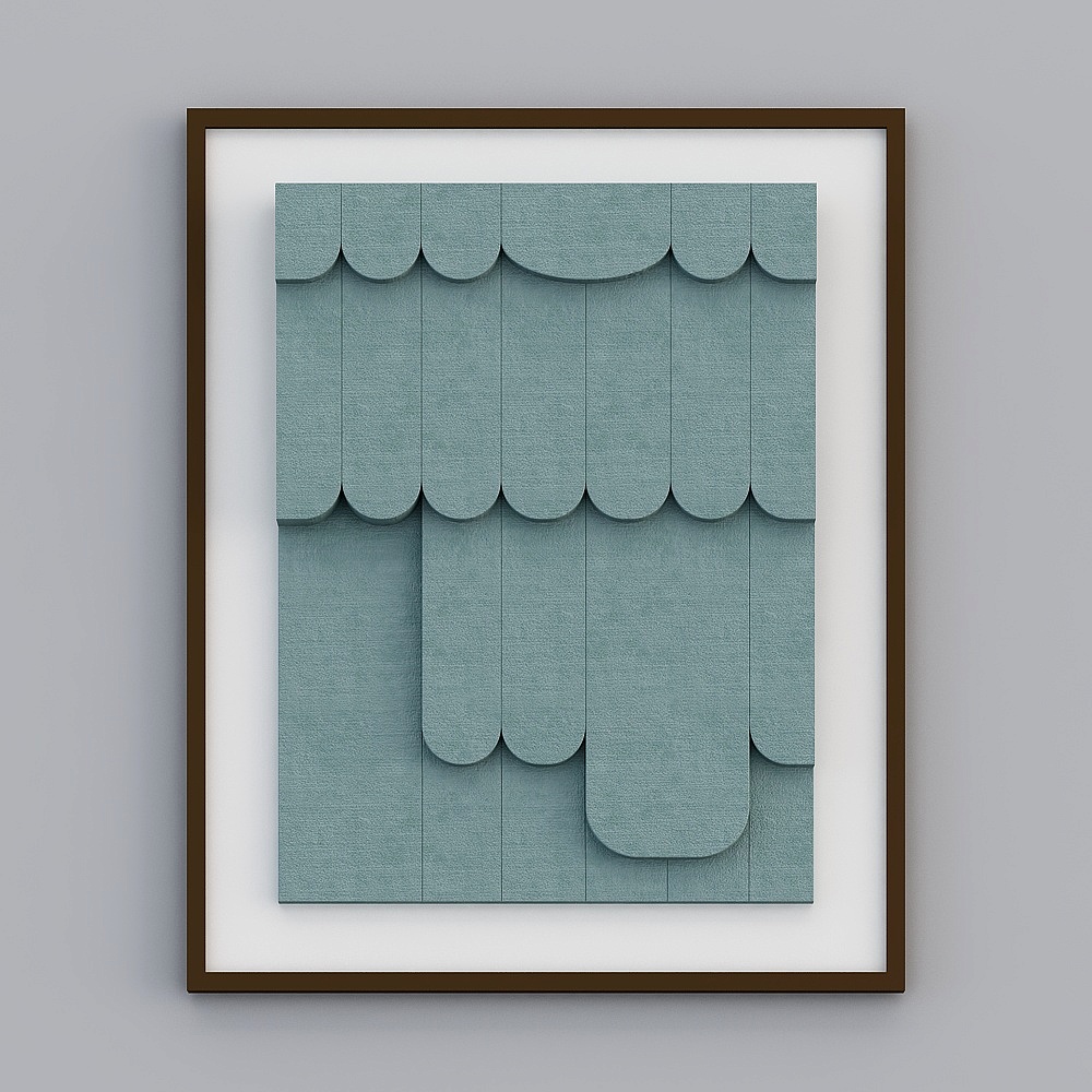 Modern Xuanguan end view platform - decorative painting