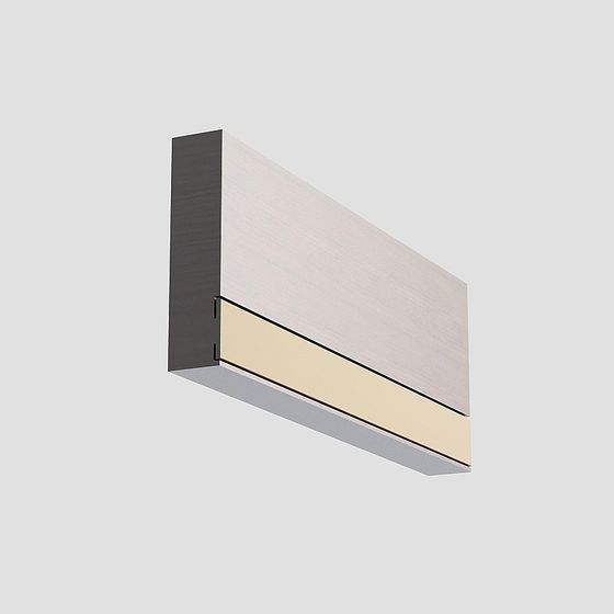 Composite Secondary Beam 3D Model in Gray
