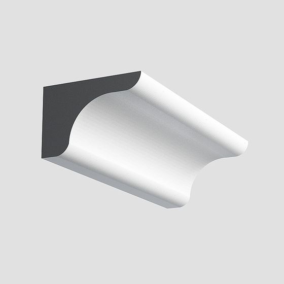 Gray Composite Secondary Beam 3D Model