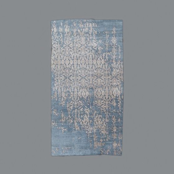 Stylish Low-Poly 3D Carpet Model for Creative Spaces