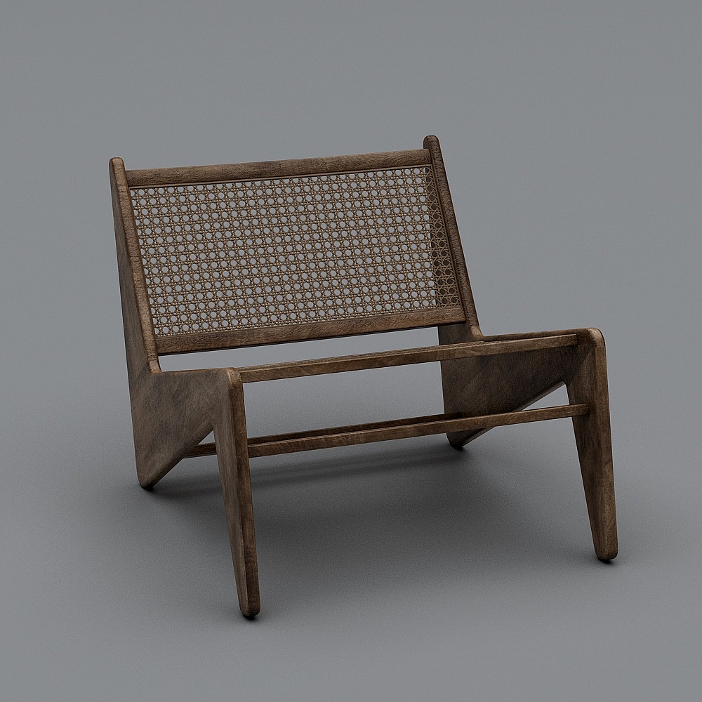 Modern men's clothing store - single chair