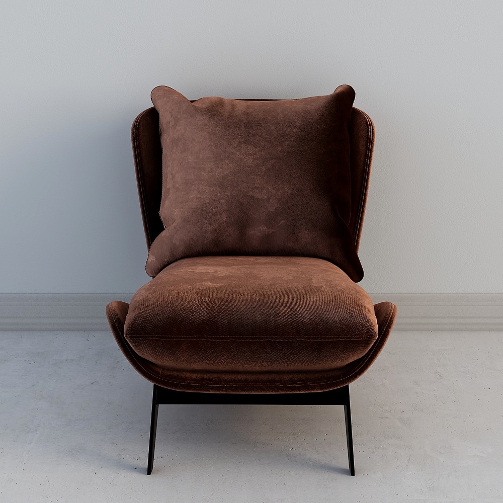 Modern single sofa-2