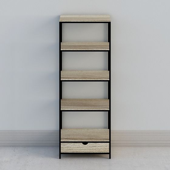 Urban Elegance Bookshelf 3D model