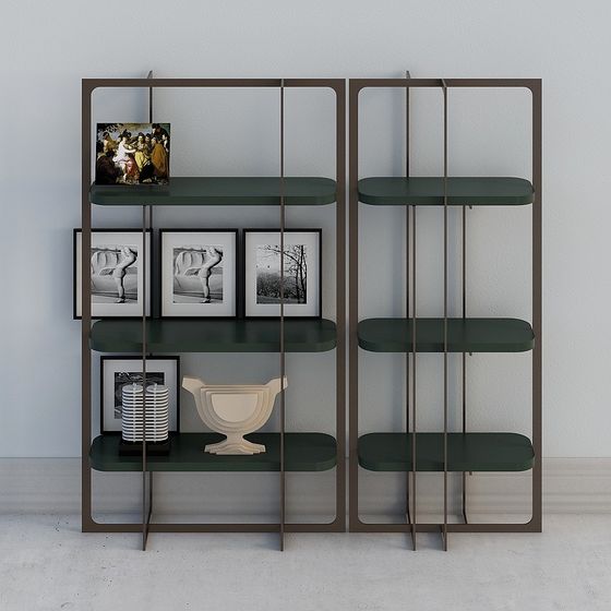 Urban Elegance Bookshelf 3D model