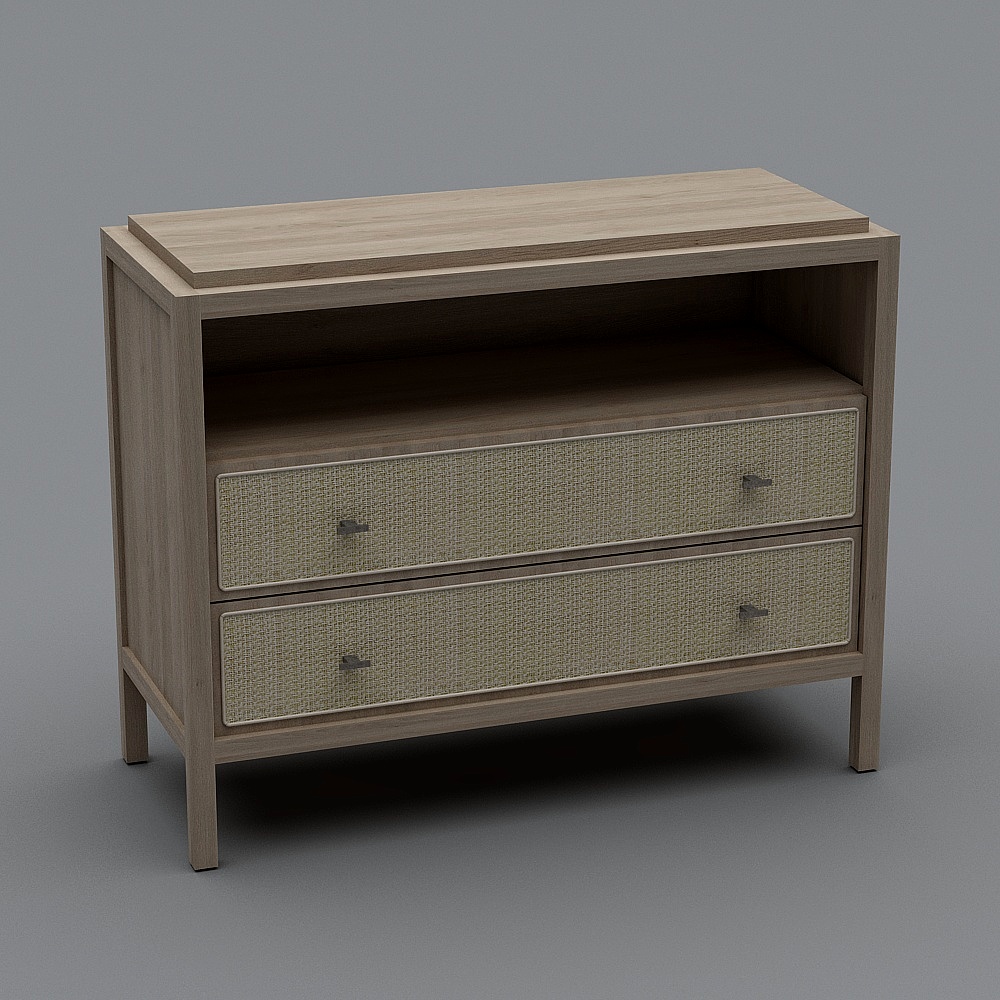 Urban Elegance Dresser 3D Model