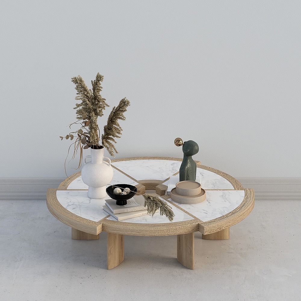 Modern menswear store - coffee table