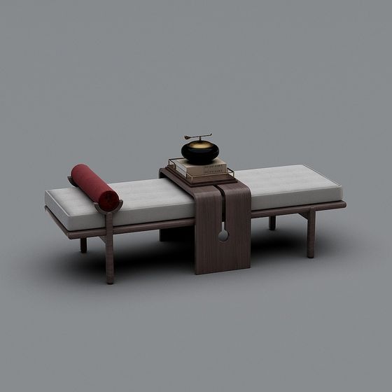 Minimalist Sofa Bed 3D model