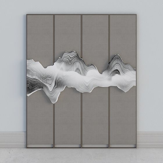 Flowing Light 3D model