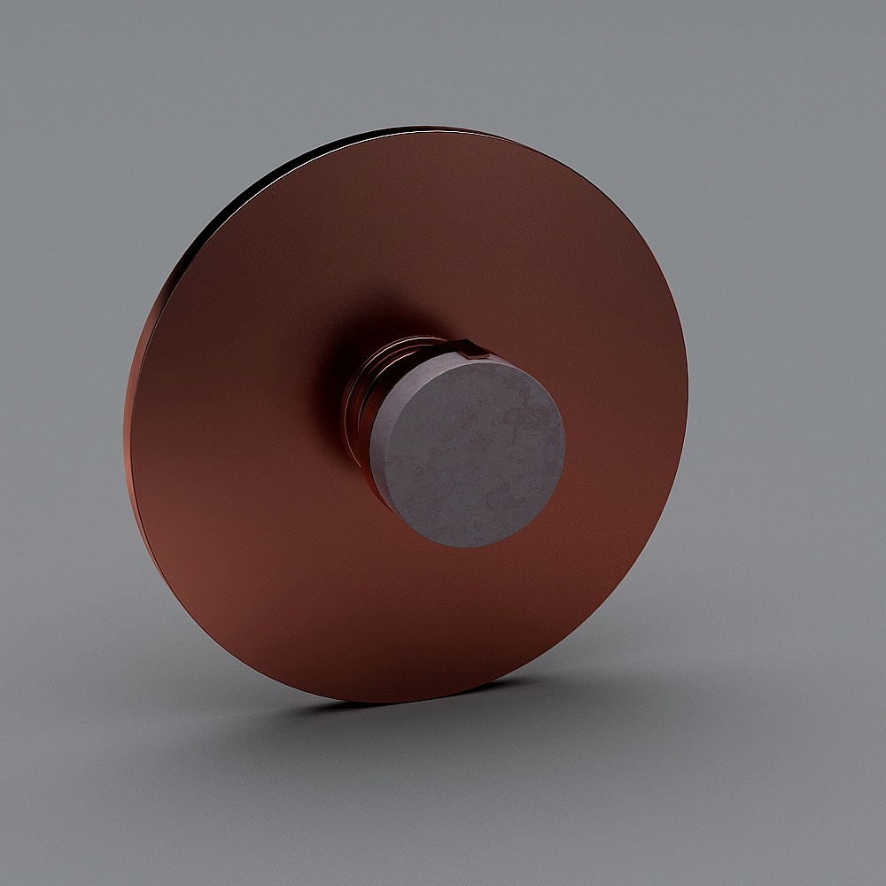 Suspended Disk 3D model with Unique Design