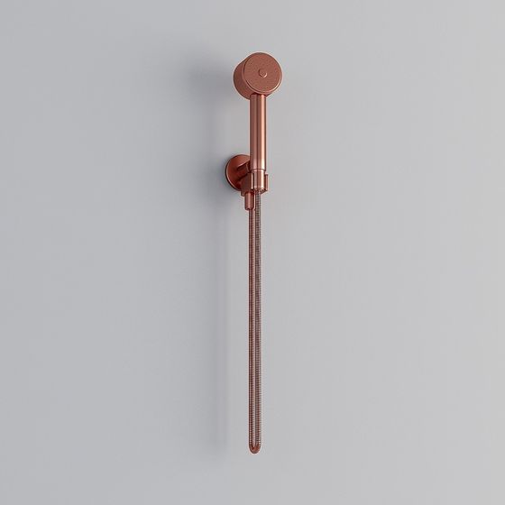Rose Gold Shower Head 3D model