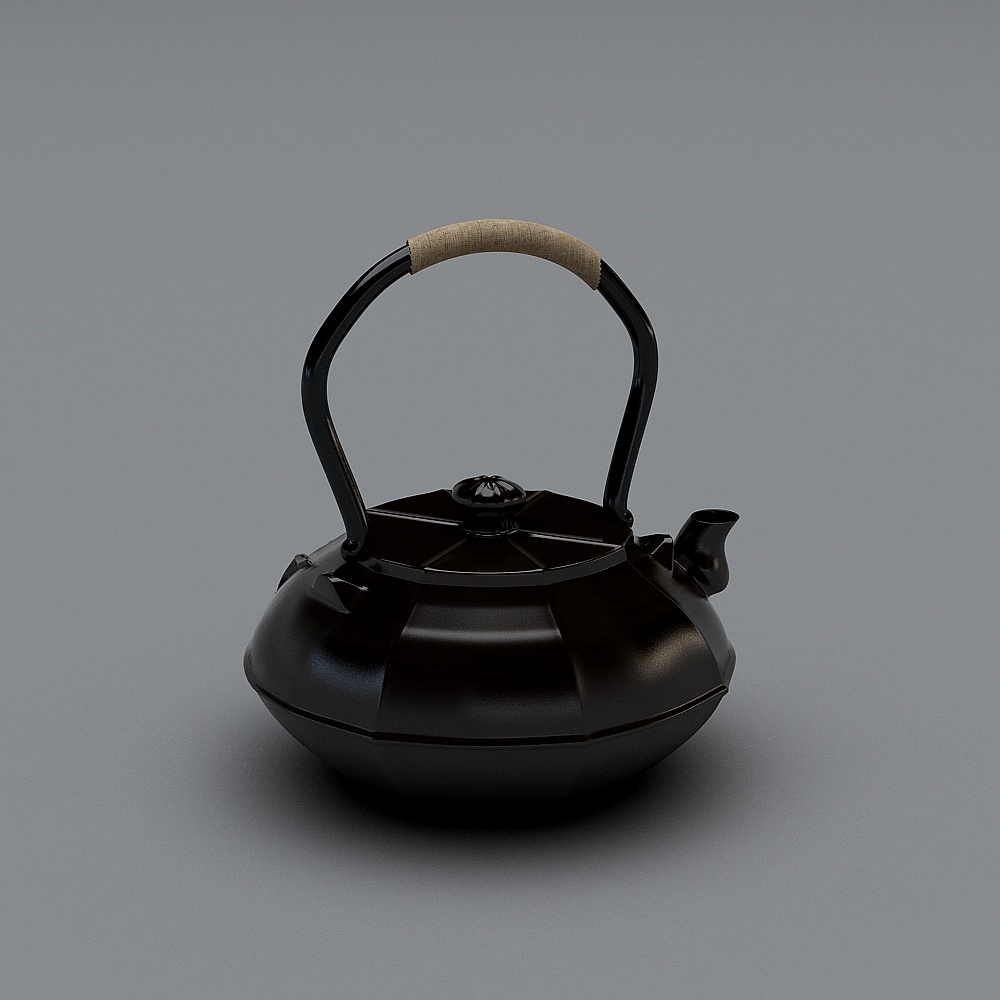 Zero-party design New Chinese tea room - teapot