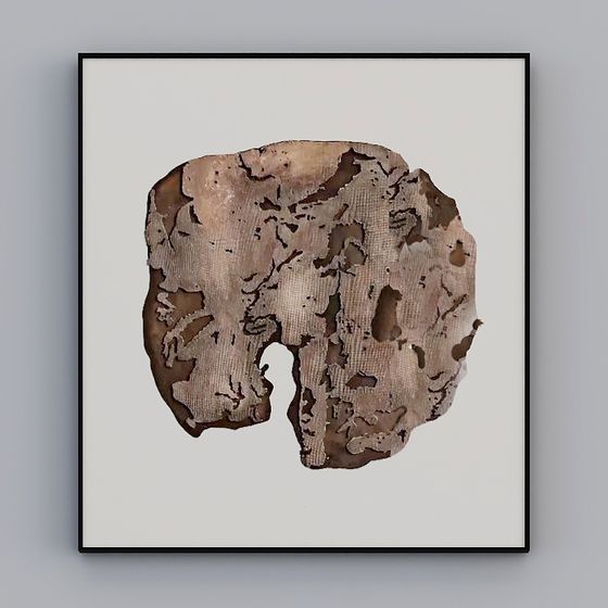 Natural Crack Stone 3D model for Creative Projects