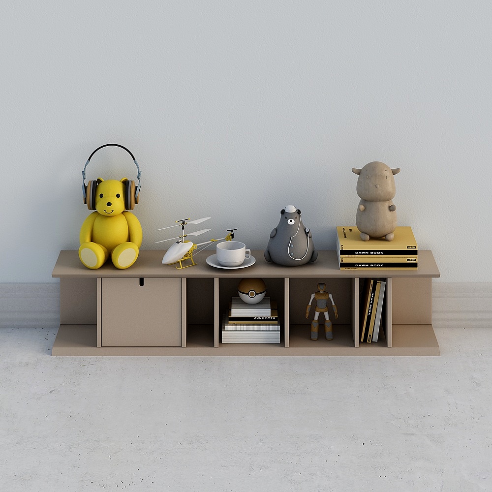 Modern shelf Cabinet Combined Cabinet