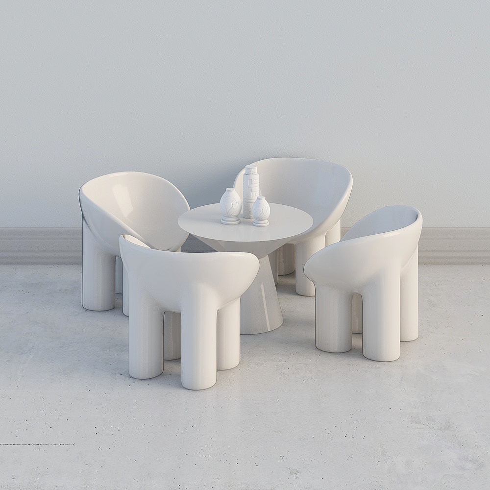 GK Gui Ruishi Design Современная зона приема в офисе продаж - комбинация мест для переговоров