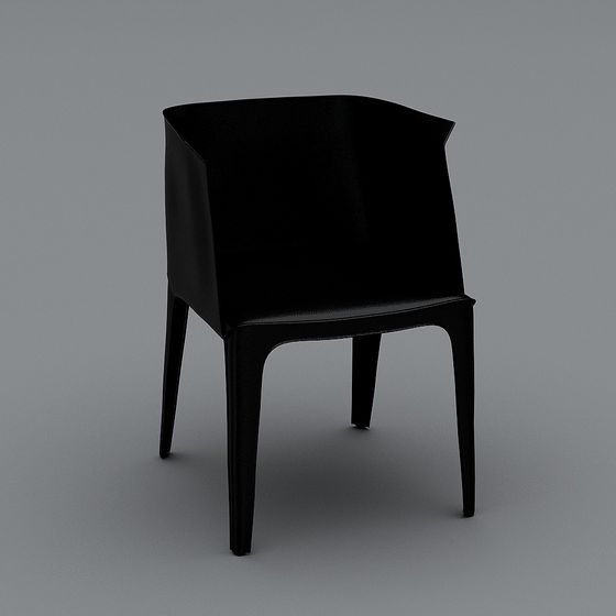Urban Elegance Low Polygon Chair 3D model
