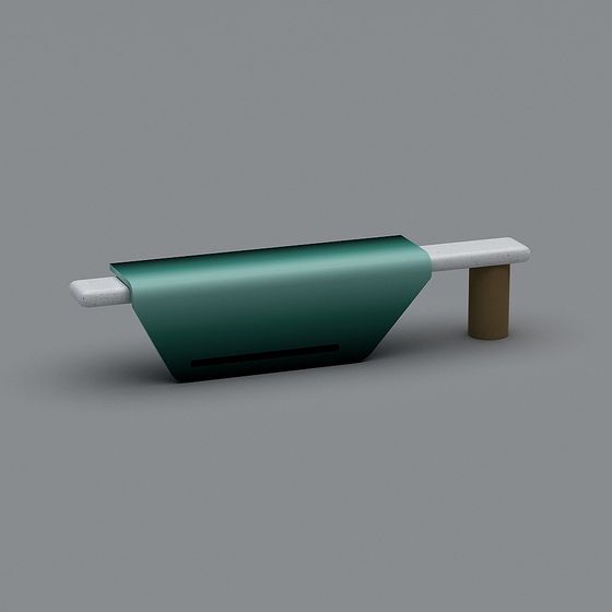 Urban Oasis Bench 3D model
