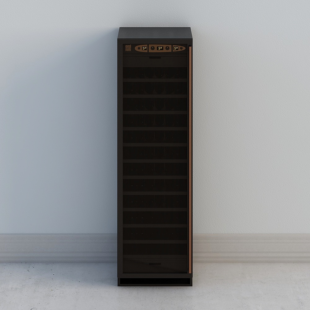 Combinaison de cave à vin thermostatique moderne-10