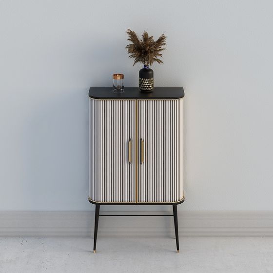 現代酒櫃裝飾櫃組合-5