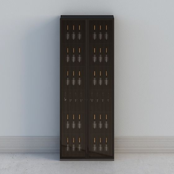 Современный винный шкаф-7