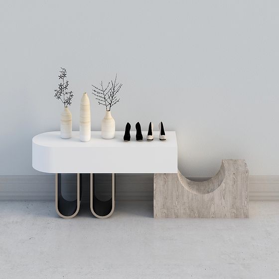Minimal Art Table 3D model
