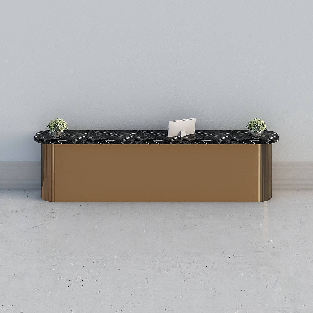 Modern clothing store-cashier-2