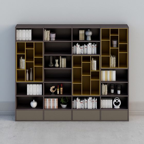 ชุดชั้นวางหนังสือโมเดิร์น-3