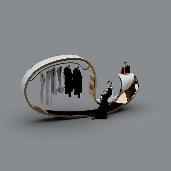 Urban Fashion Mirror 3D model