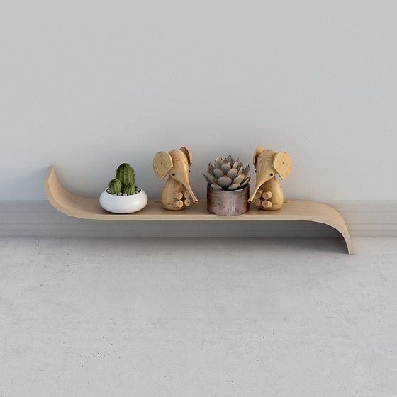 Armoire étagère combinée moderne