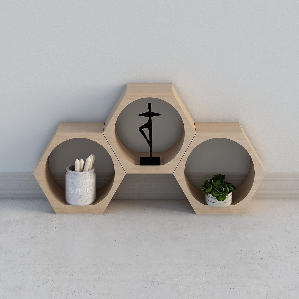 Modern shelf Cabinet Combined Cabinet