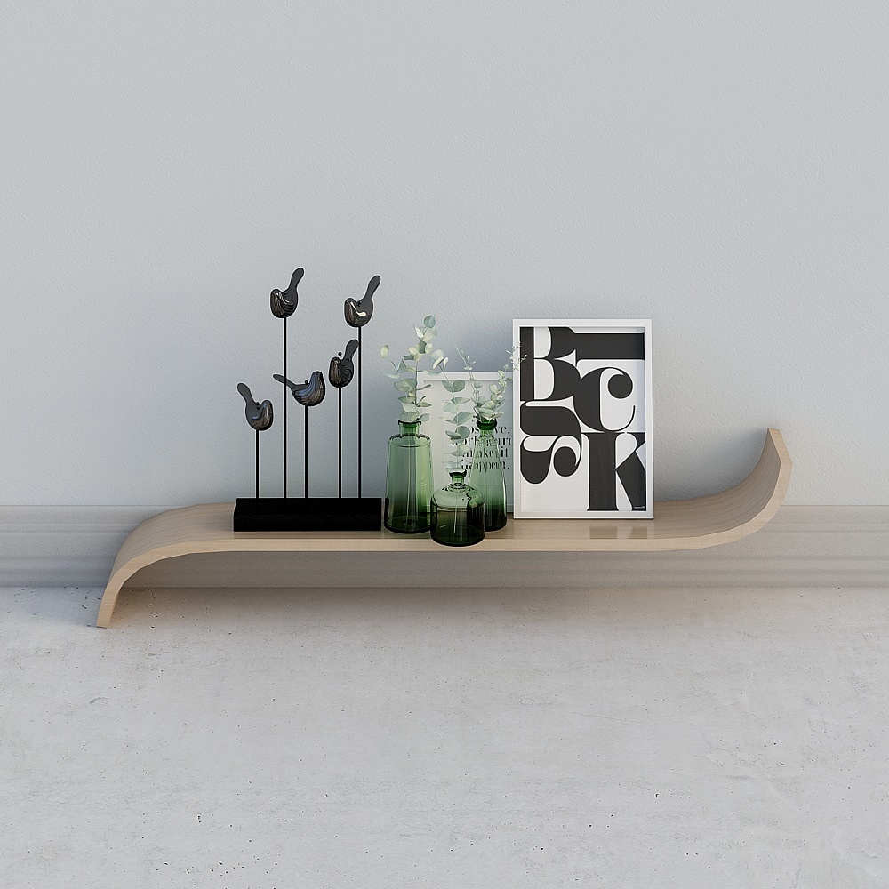 Modern shelf Cabinet Combined Cabinet