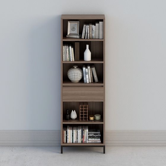 Urban Elegance Bookshelf 3D model