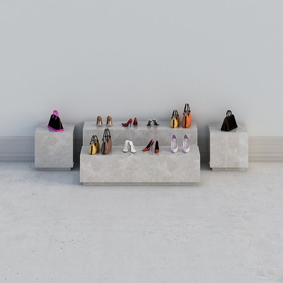 Elegant Fashion Display 3D model