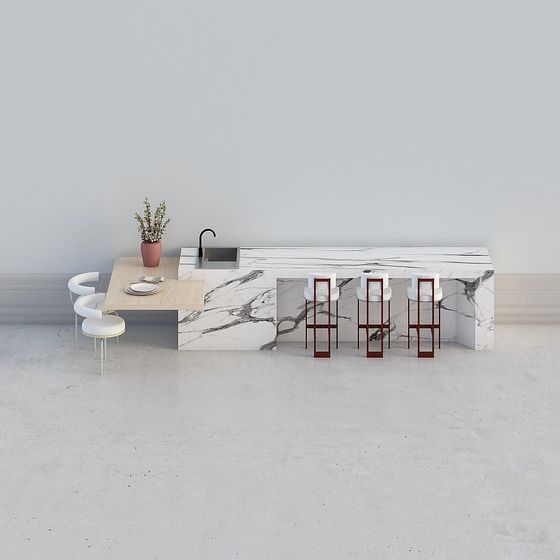 Ge Xiaoxuan Jinyuan Gate Space Design Moderne Restaurant - Bar E