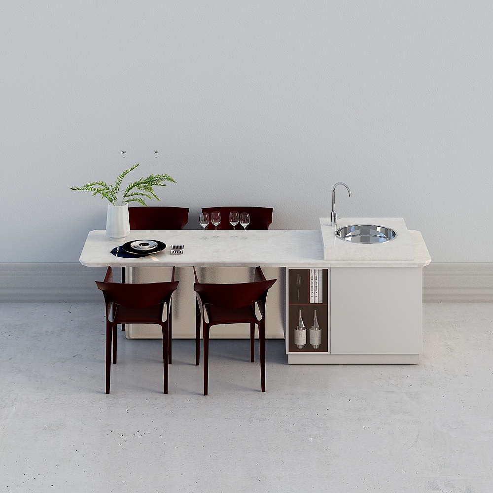 Urban Kitchen 3D model