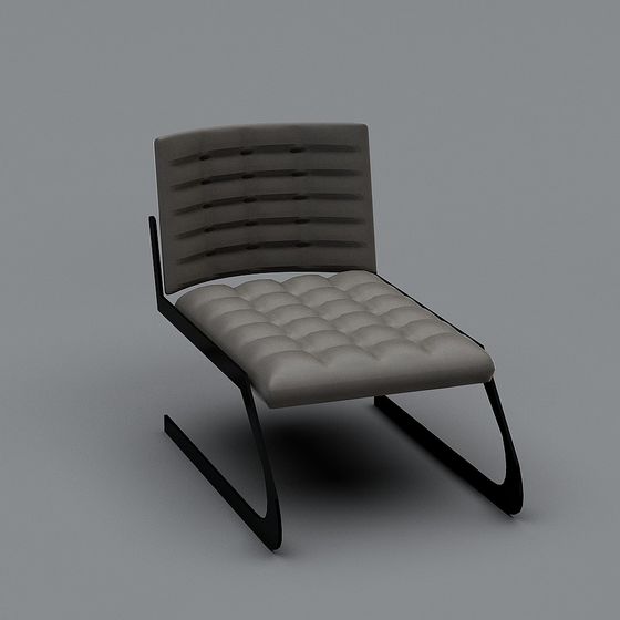 Elegant Minimalist Chair 3D model