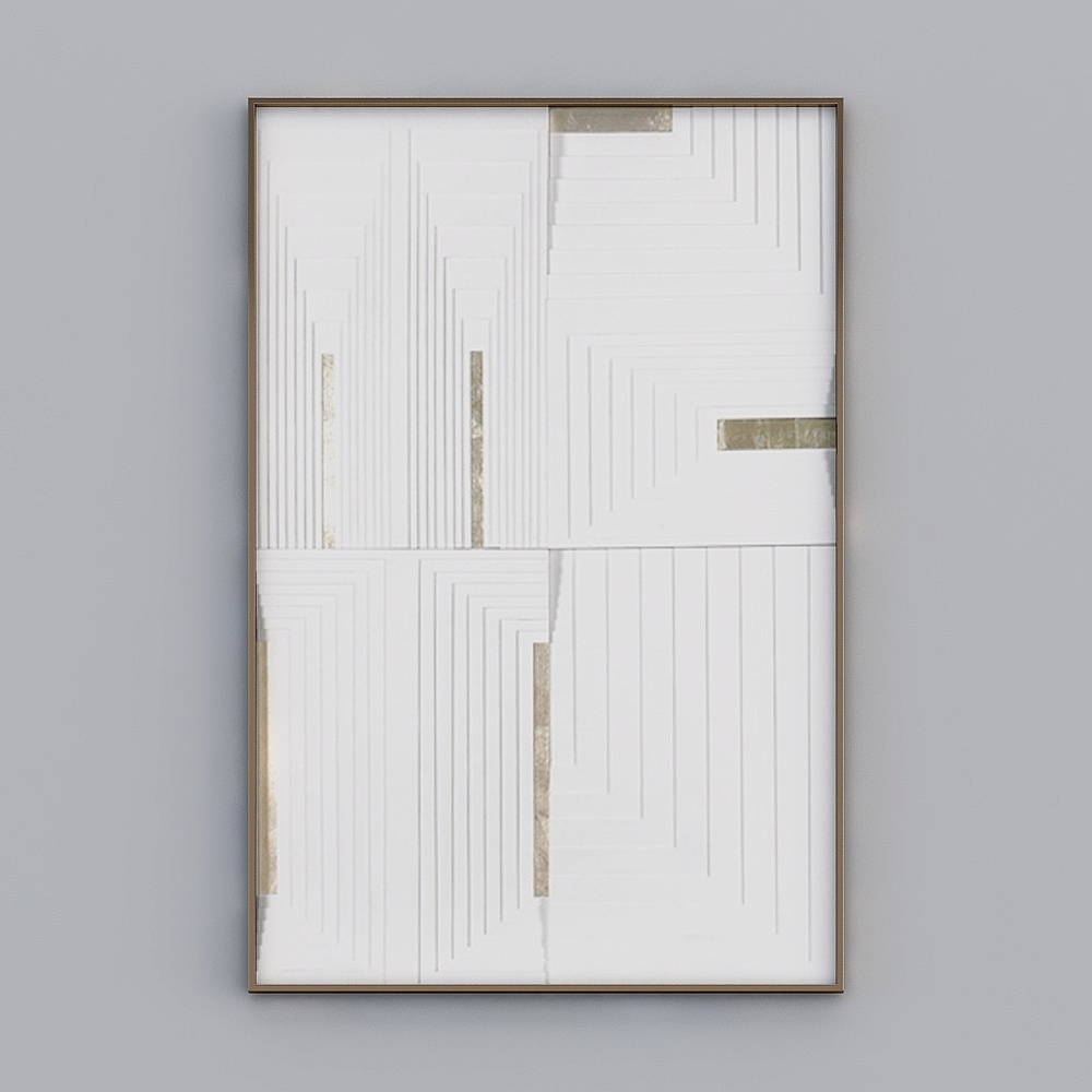 Modern Quess cabinet - Decorative painting-2