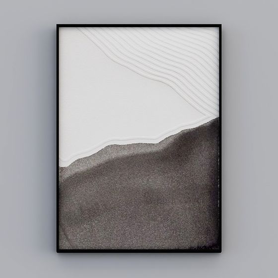 Abstract Lines 3D Model for Creative Projects