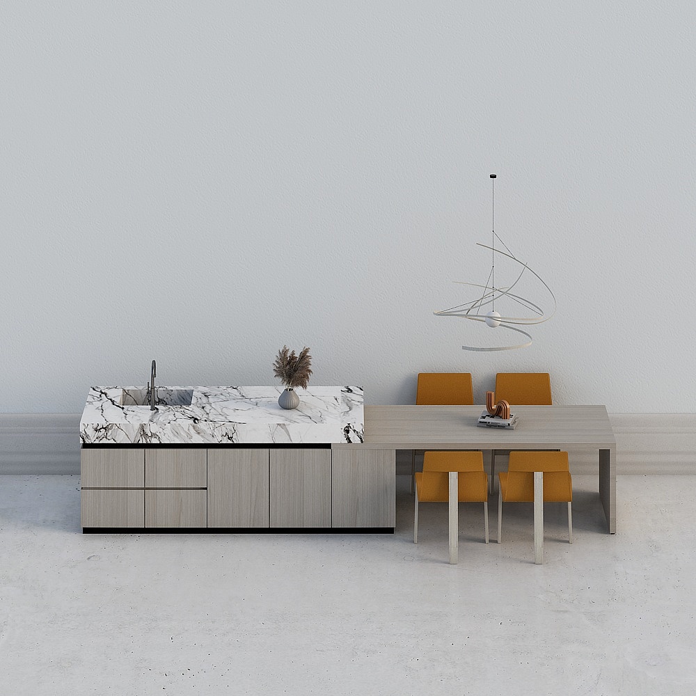 Ristorante moderno - set bar completo