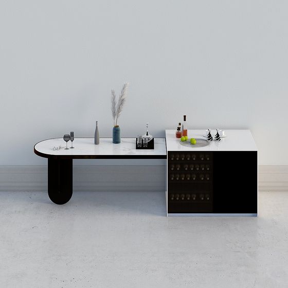 Urban Wine Cabinet 3D model