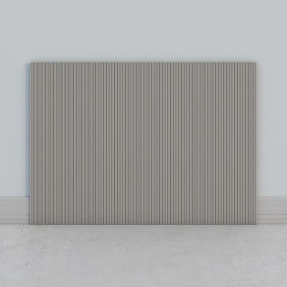 Stylish Low-Poly Wall Design 3D model