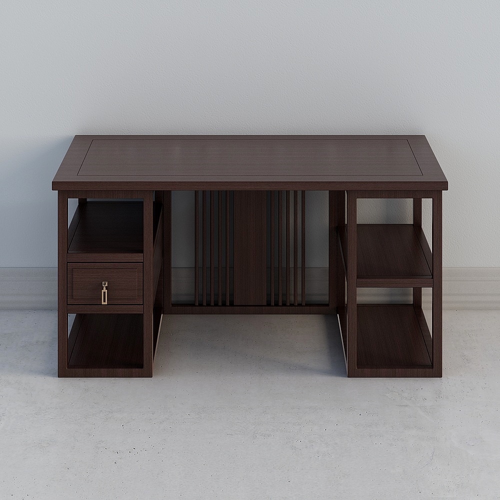 Huasongju - New Chinese Series - High Quality Ebony - 2001-73 Desk