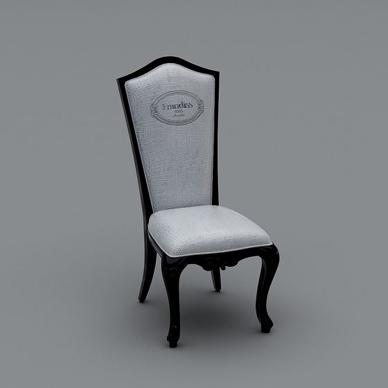 Frandiss Chair 3D model - Luxurious Elegance
