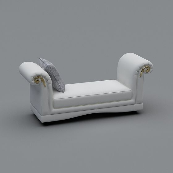 Royal Rest Elegant Sofa 3D model