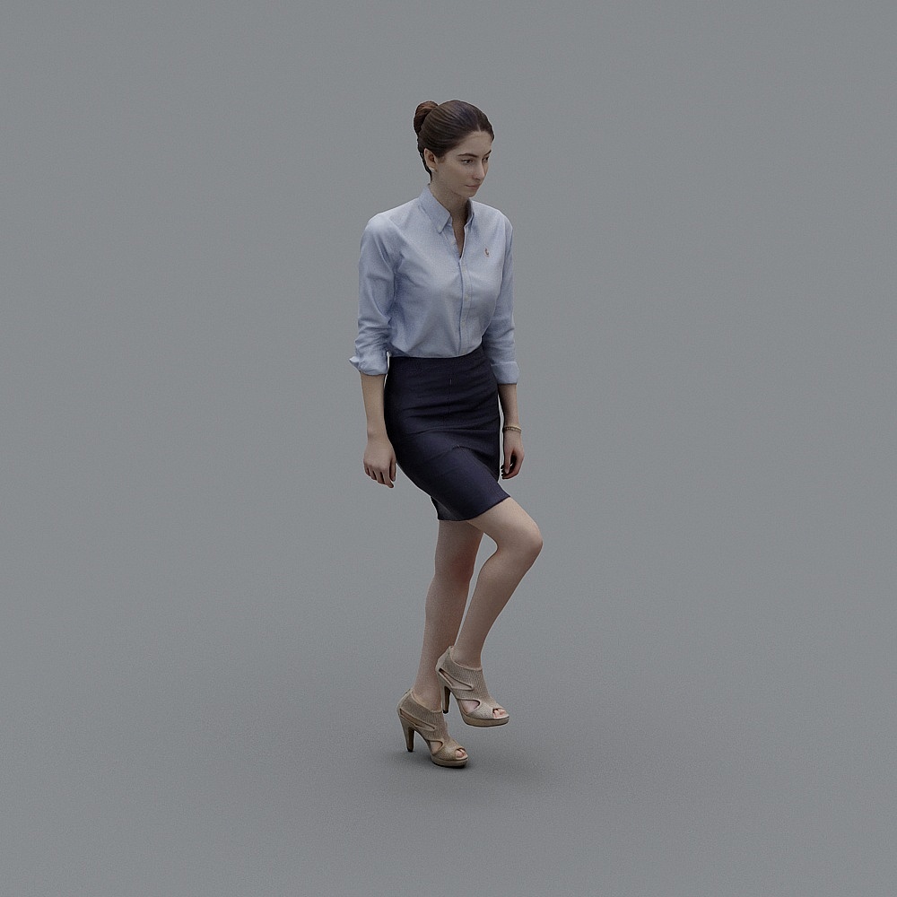 Urban Lady 3D Model - Stylish Fashion Inspiration