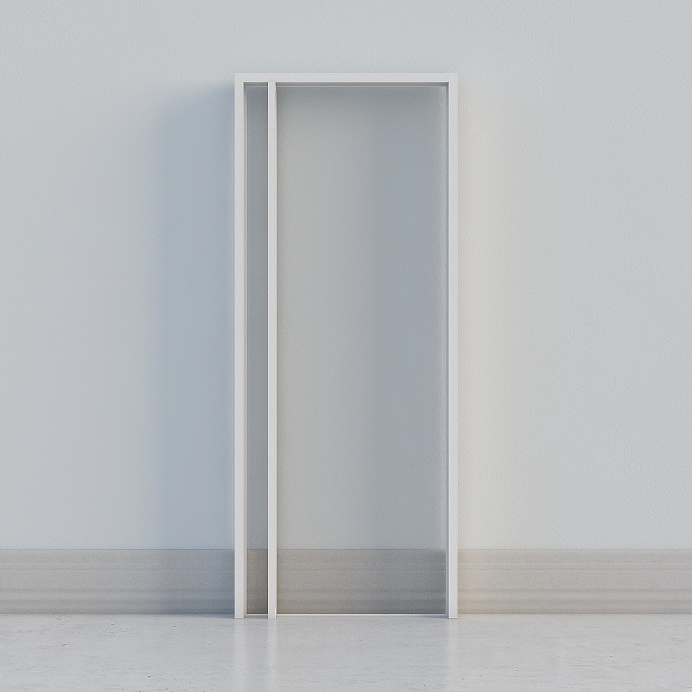 Modern clothing store - door